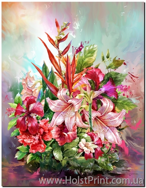 Картины для интерьера, Цветы, ART: CVET888042
